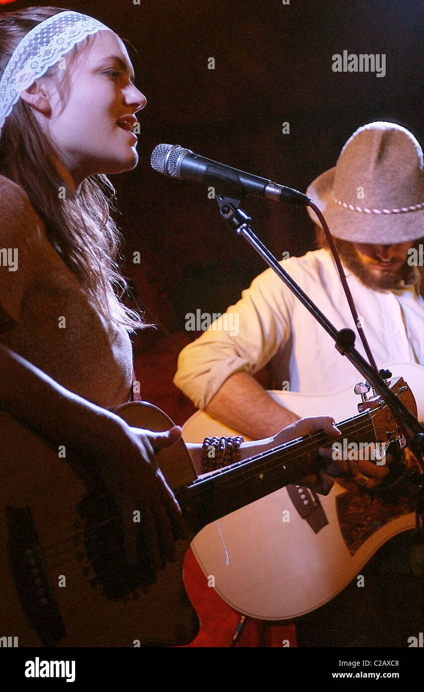 Angus and Julia Stone performing live at the Cabaret Voltaire as part ...