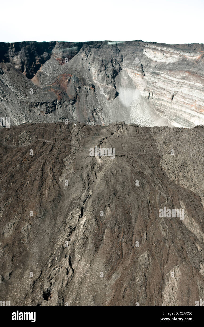 Piton de la Fournaise volcano, Reunion (French overseas department