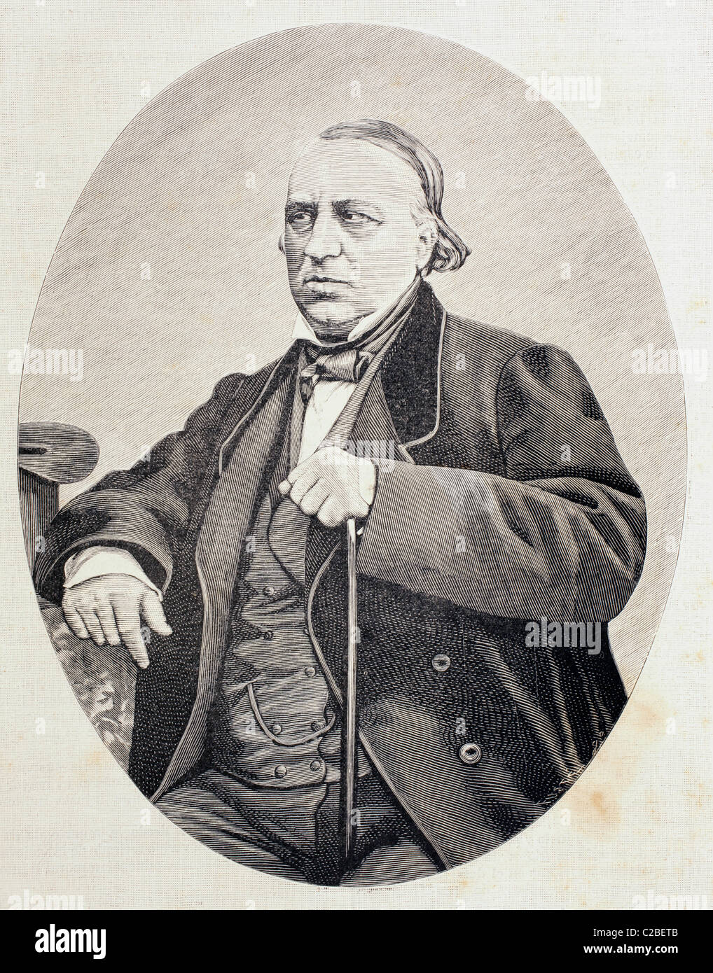 Antonio Bergnes de las Casas, 1801 - 1879. Spanish scholar and Rector of  Barcelona University Stock Photo - Alamy