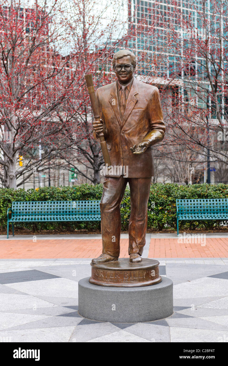 William Porter 'Billy' Payne statue, Atlanta Stock Photo