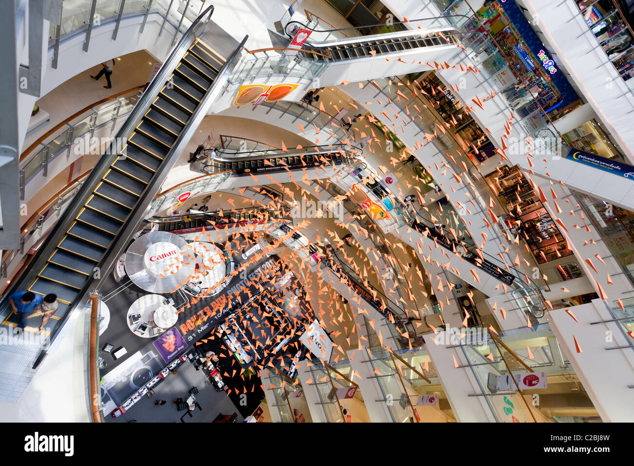 Emporium Shoping Mall Bangkok Thailand A mall full of designer named  outlets Stock Photo - Alamy