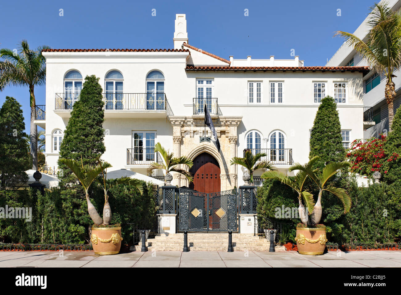 Versace Mansion Villa Barton G Weiss, South Beach, Miami Stock Photo