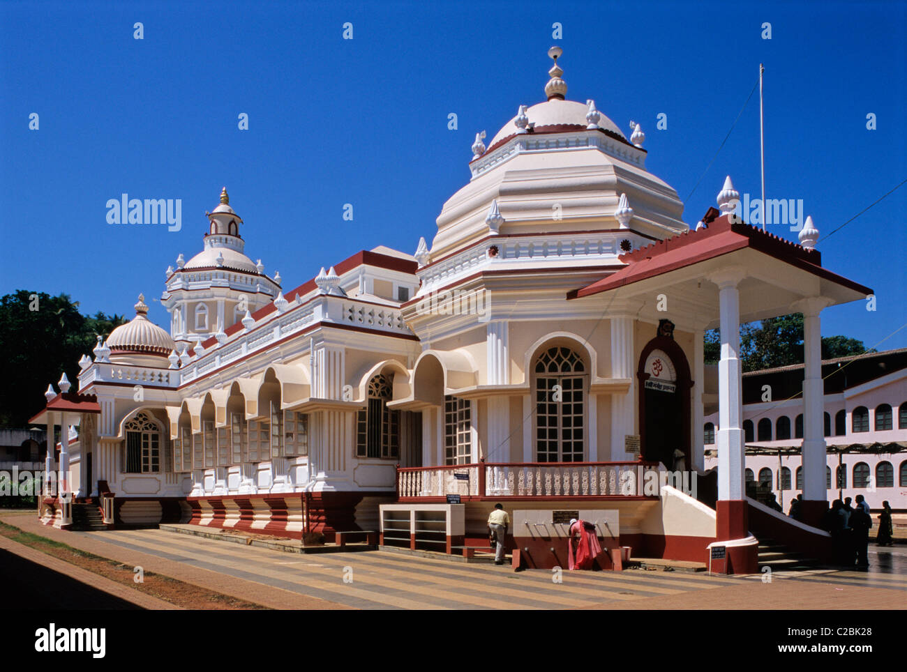 temple complex Ponda Goa India Stock Photo Alamy