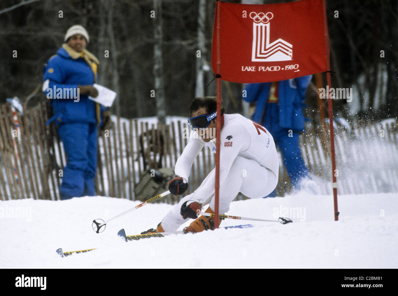 Phil Mahre Of The USA Skis The Giant Slalom Event Of The Usa Skis The Giant Slalom Event Of Photo Dactualité