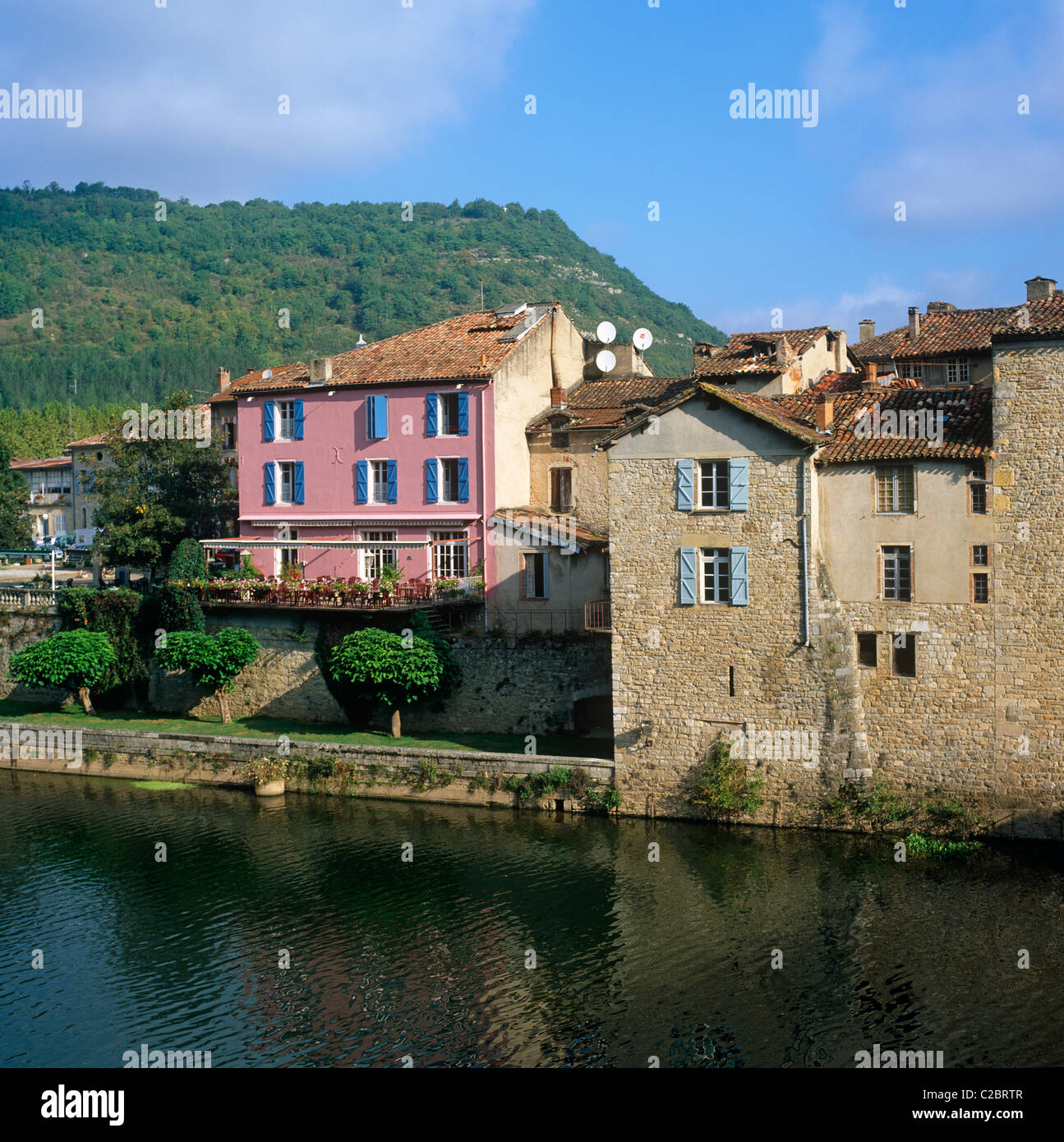 St Antonin Noble Val Tarn France Stock Photo Alamy