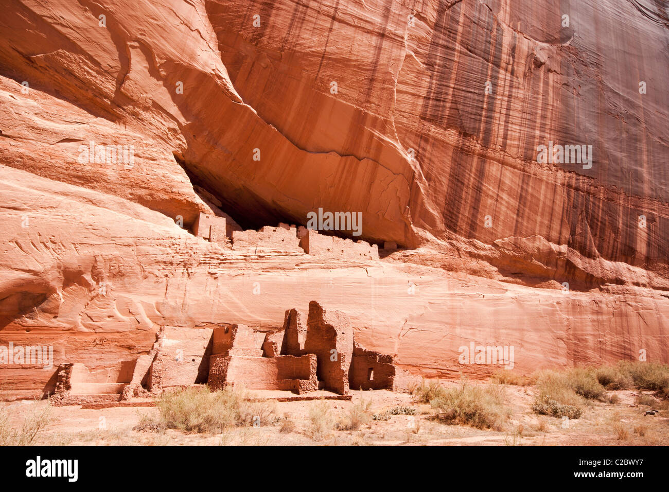 White House Ruins, Canyon de Chelly National Monument. Chinle, Arizona