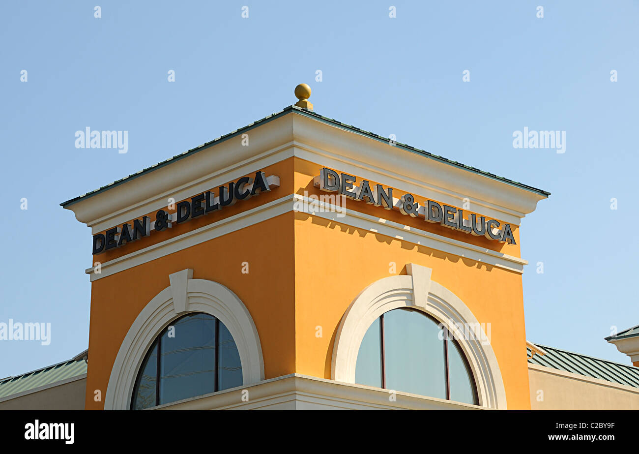 A photograph of the Dean & Deluca specialty food store in Charlotte