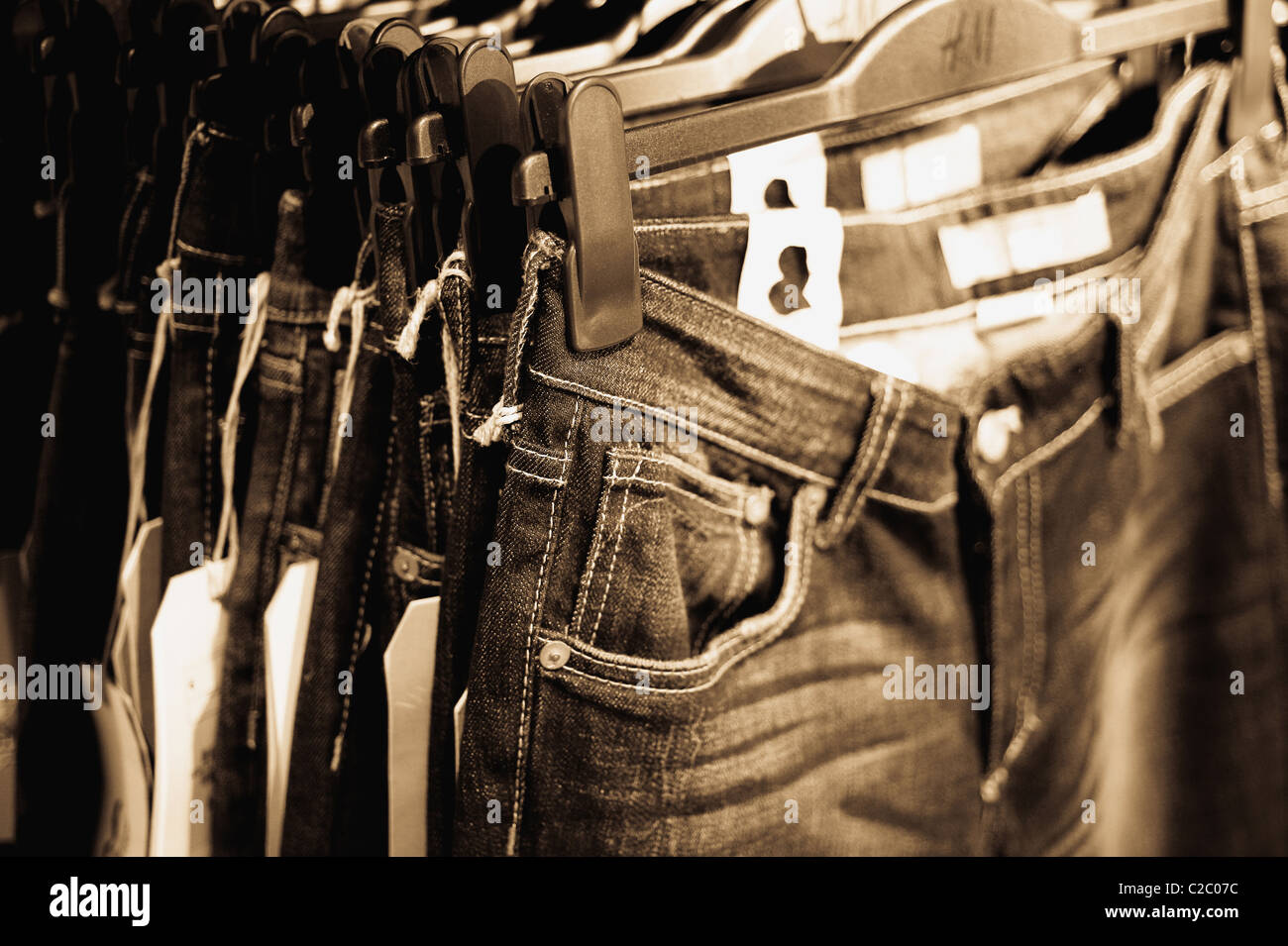 Selling jeans store hi-res stock photography and images - Page 2 - Alamy