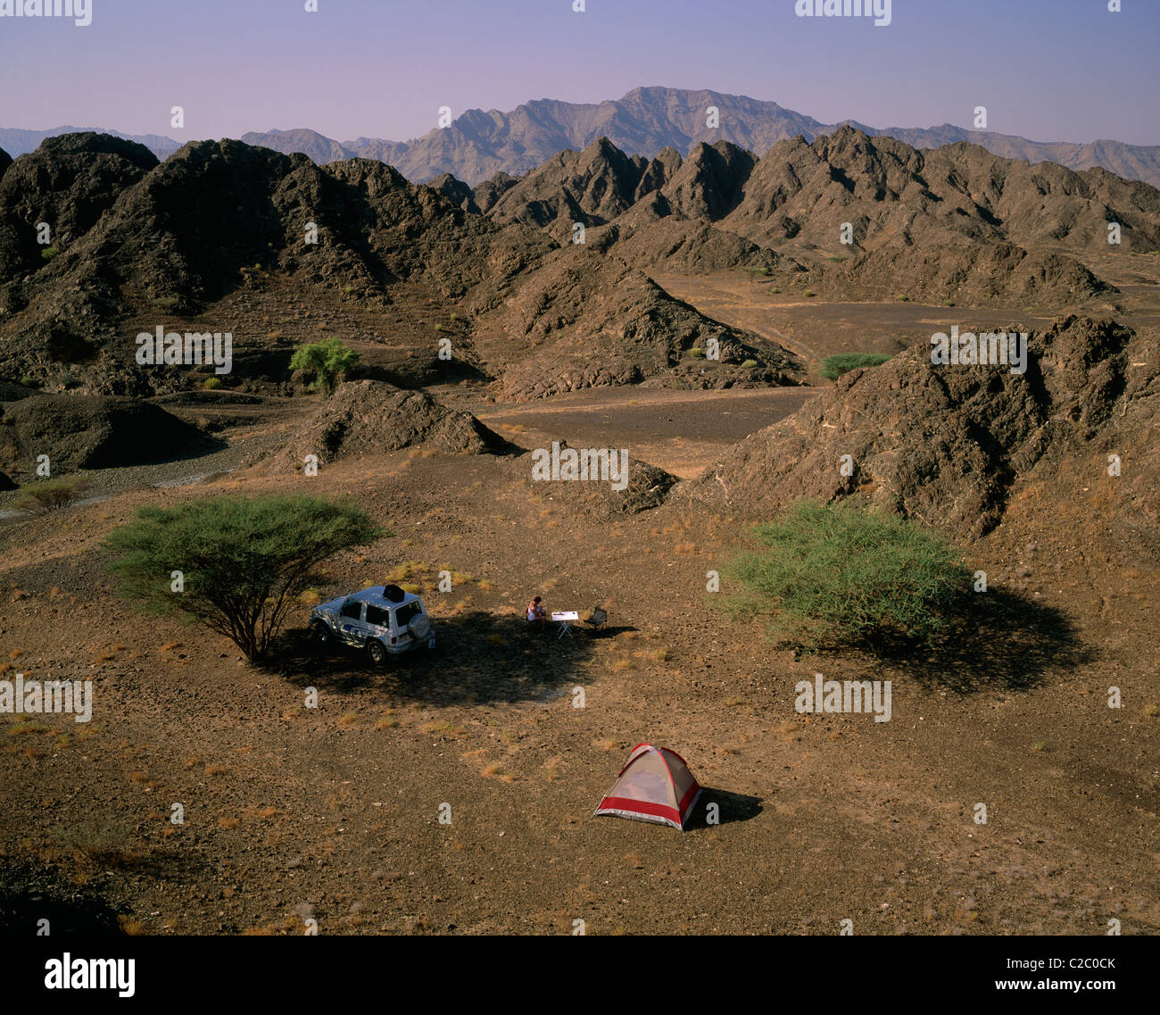 Hajir Mountains Dubai United Arab Emirates Stock Photo Alamy