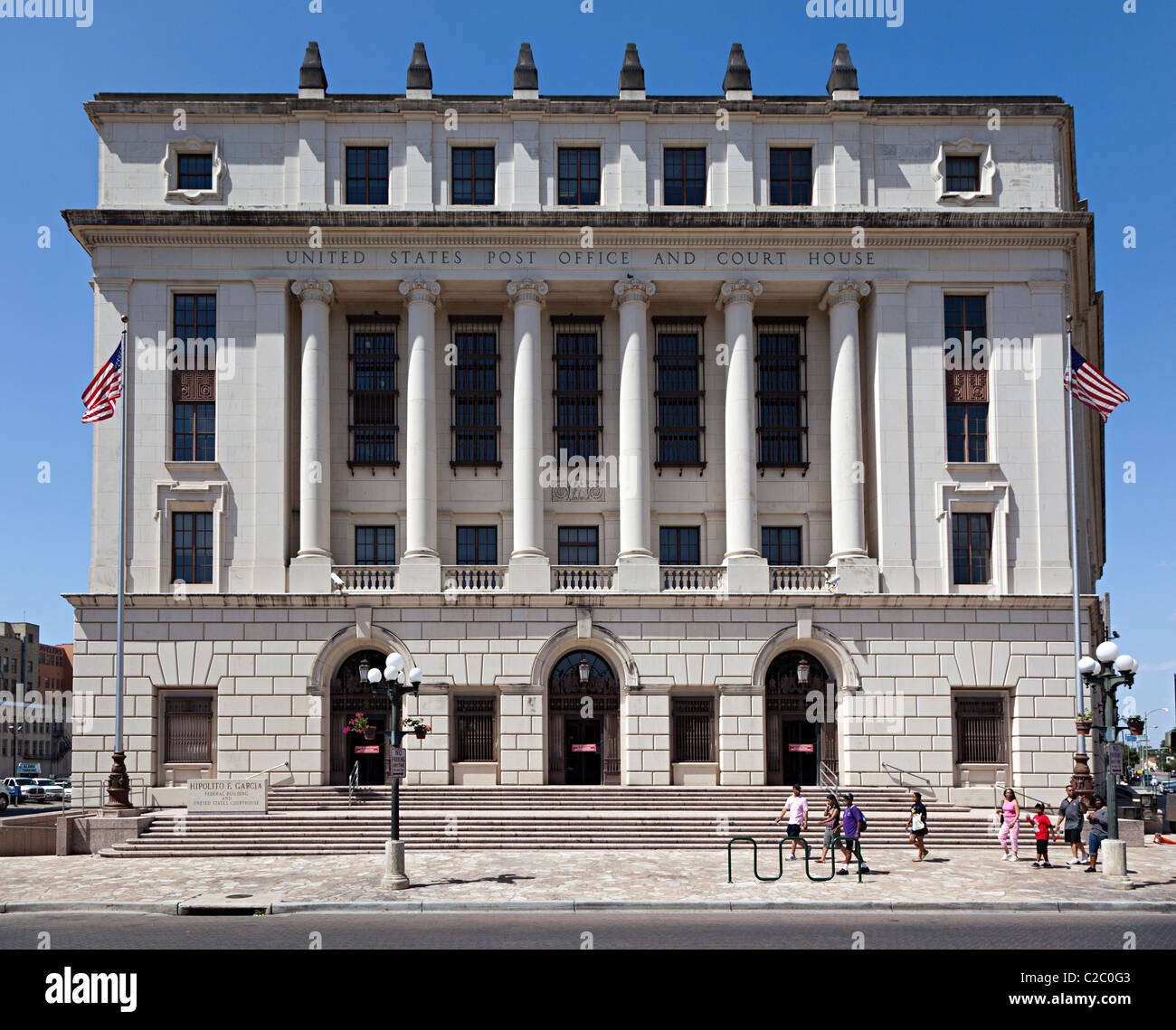 United States Post Office and Court House San Antonio Texas USA Stock Photo