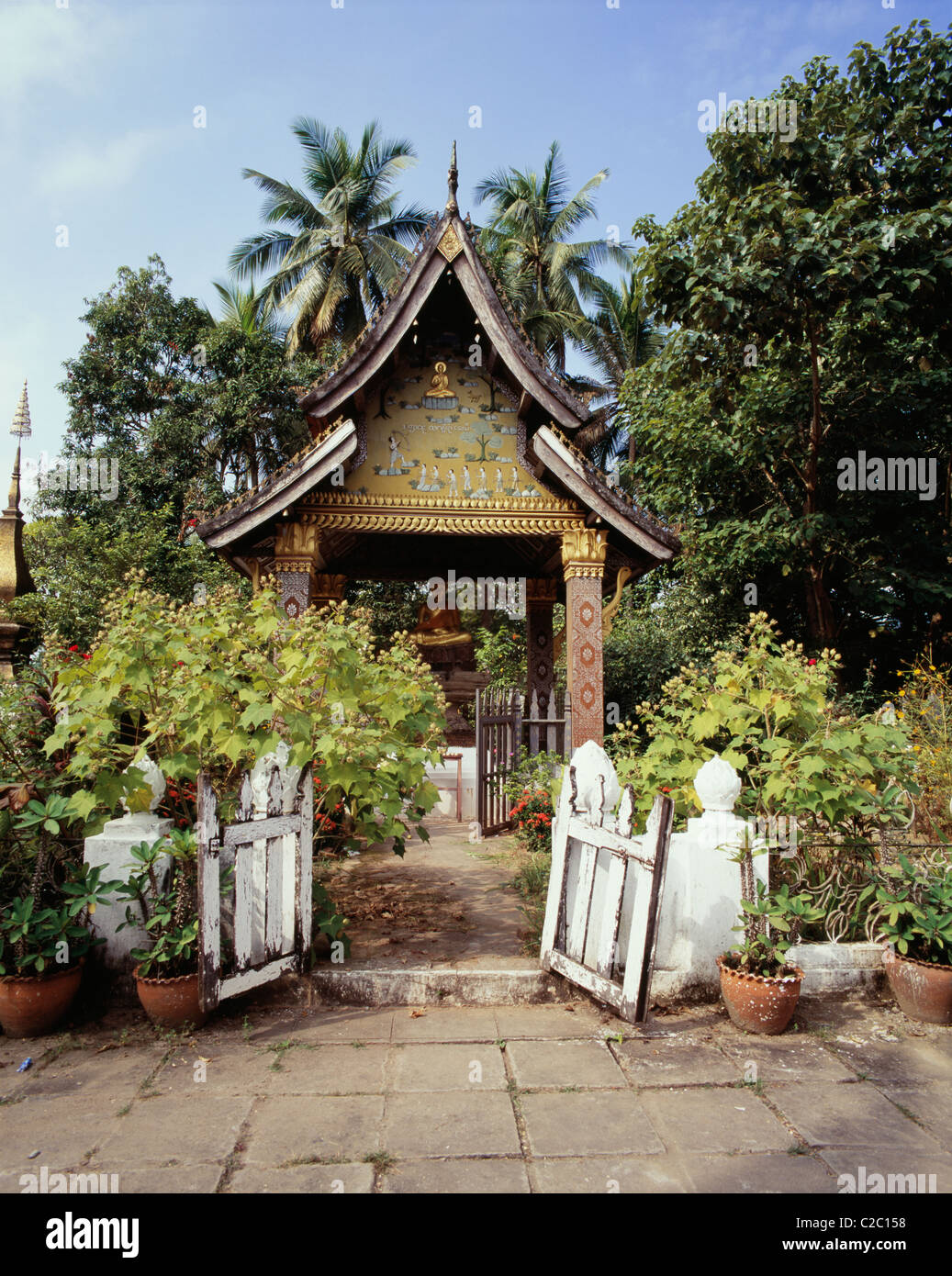 Louang Phabang  Laos Stock Photo