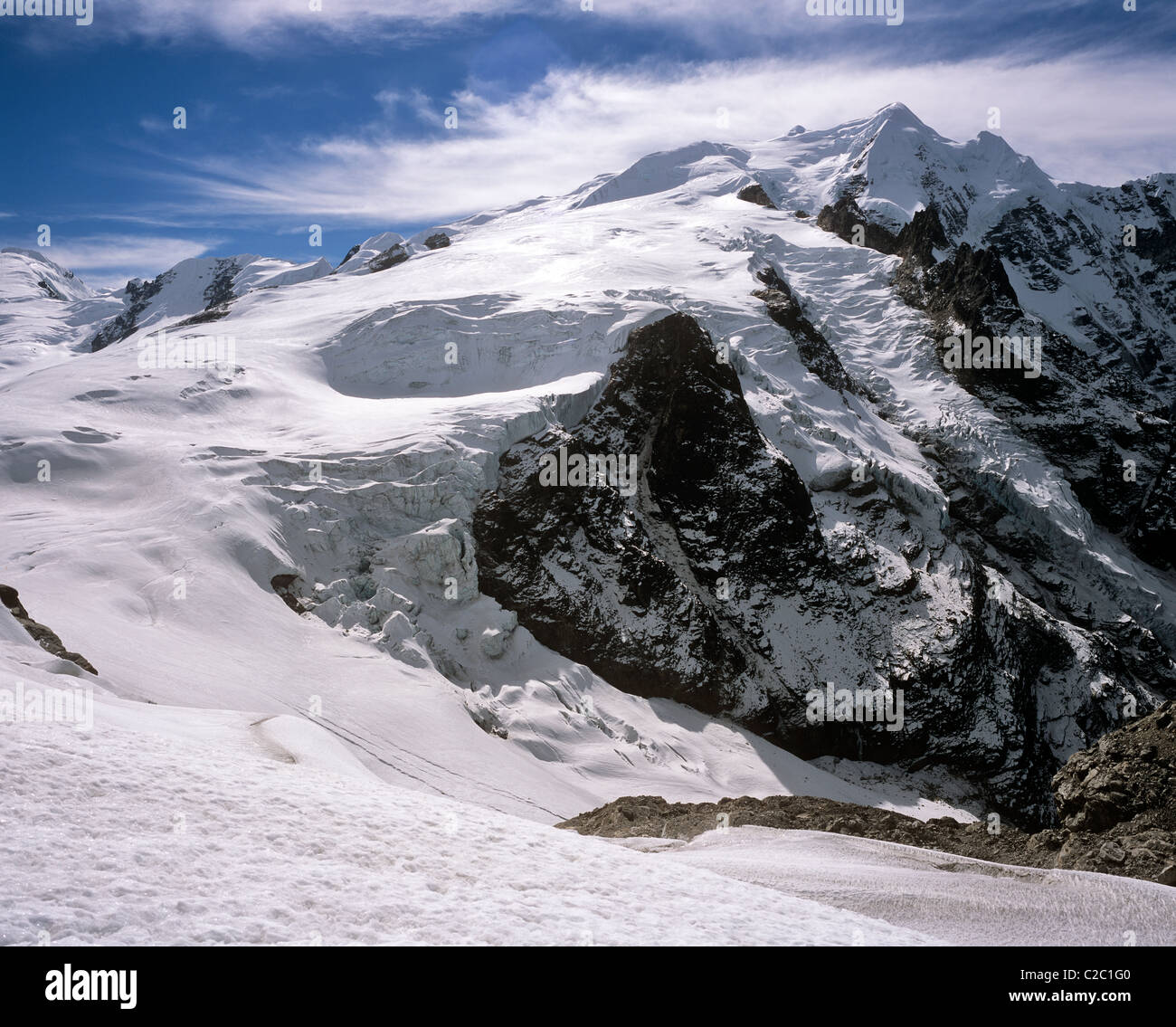 Mera Peak Himalayas Nepal Stock Photo