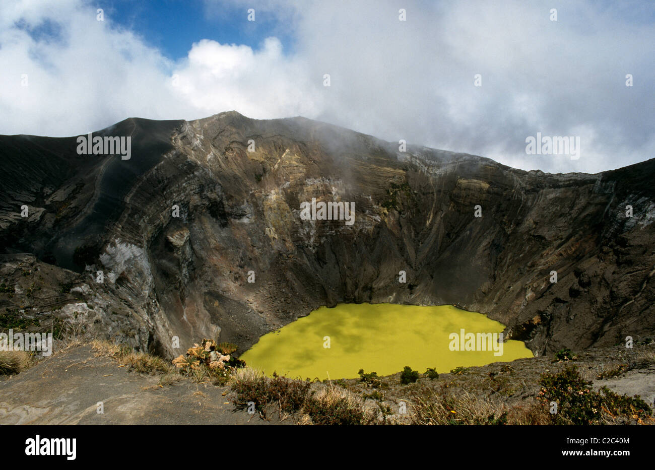 Volcano Costa Rica Stock Photo - Alamy