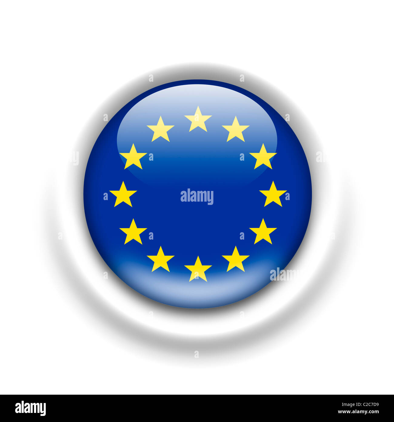 EU flag Stock Photo