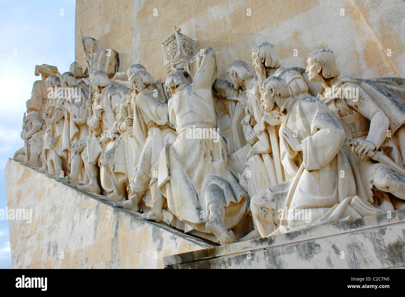 Monument to the Discoveries, Lisbon. Portugal Stock Photo