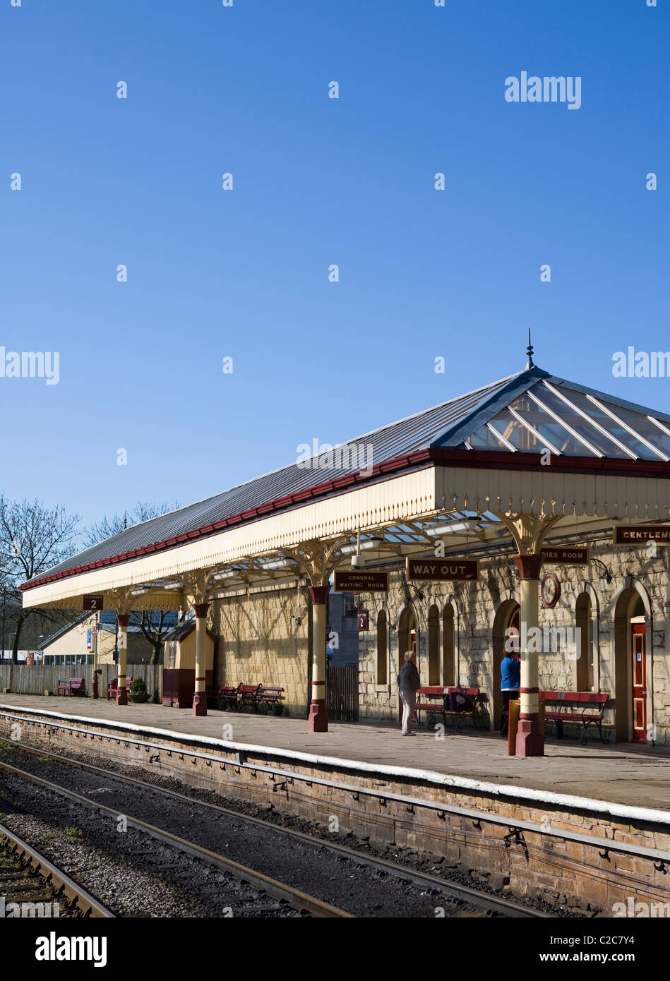 East Lancs Railway, Ramsbottom Station, Lancashire, UK Stock Photo