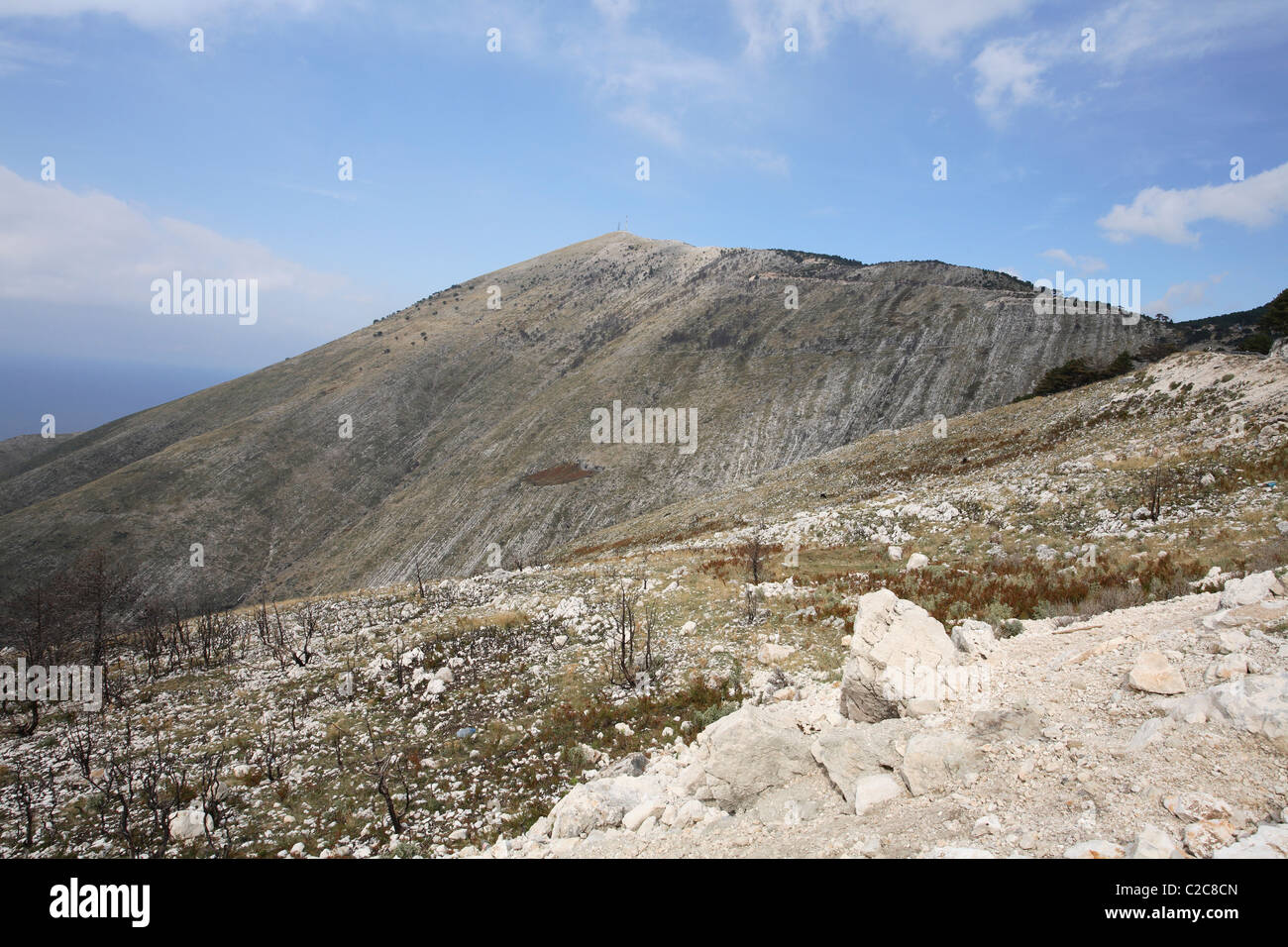 Landscape Illyria Albania Stock Photo