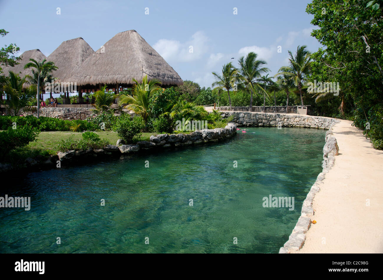 Xcaret mexico river hi-res stock photography and images - Alamy