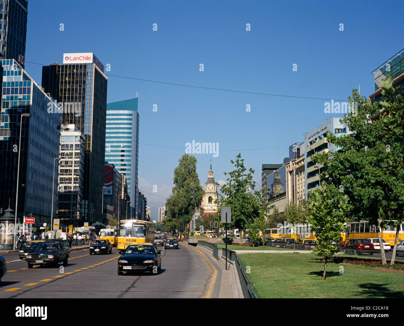 Santiago  Chile Stock Photo