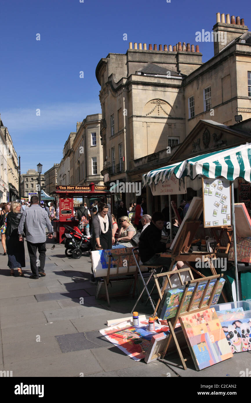 Bath city centre, England, UK Stock Photo - Alamy