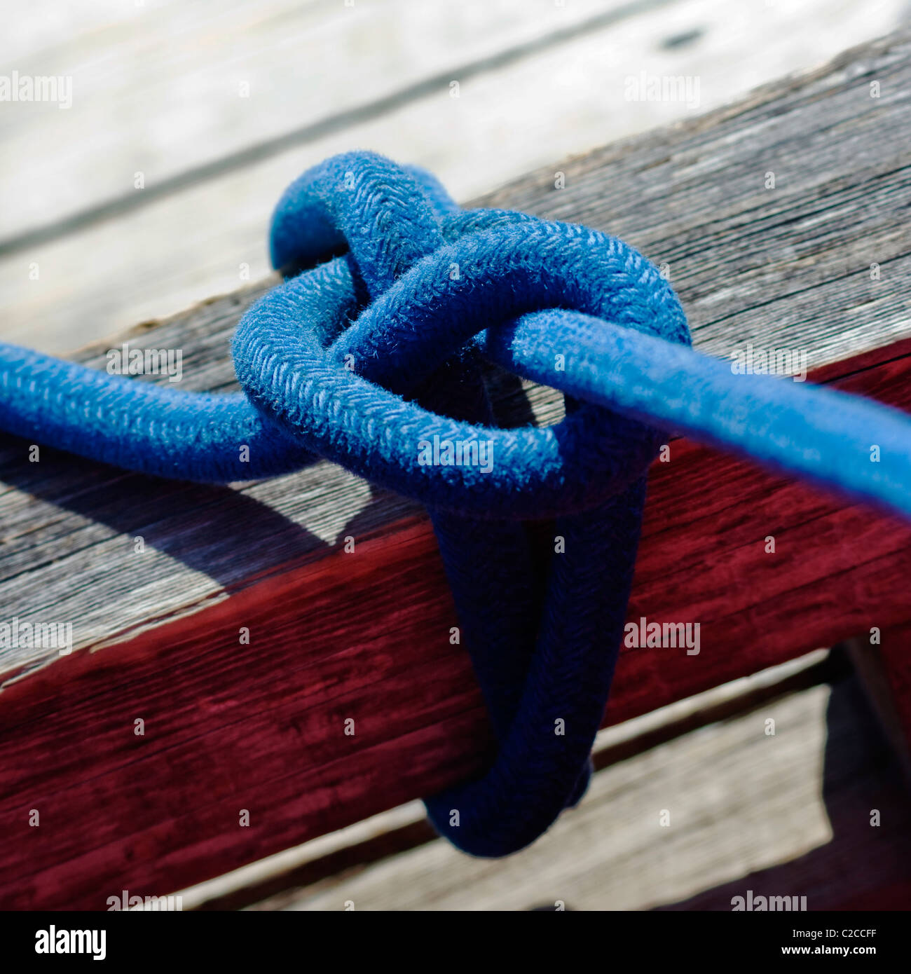 A sailor's knot, close up Stock Photo Alamy