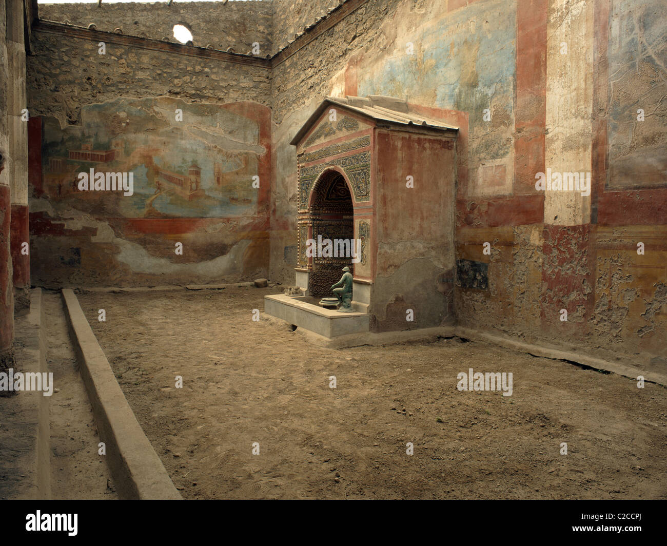 Pompeii Campania Italy Stock Photo