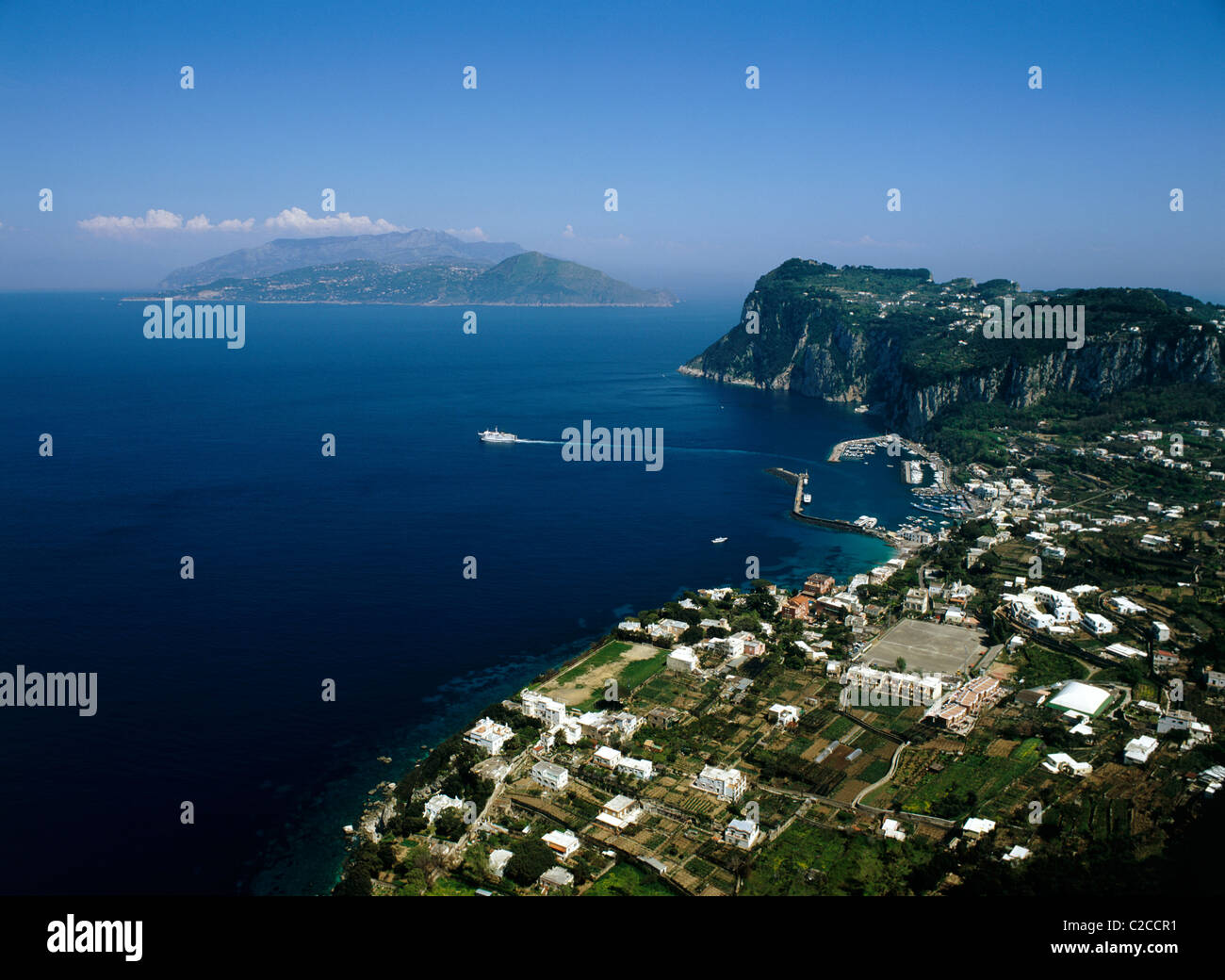 Capri Campania Italy Stock Photo