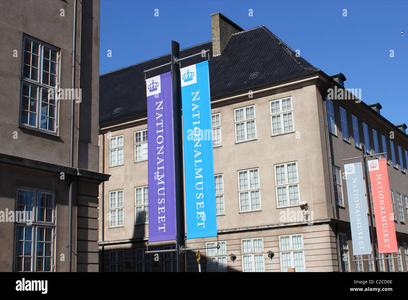 National Museum in Copenhagen, Denmark. Stock Photo
