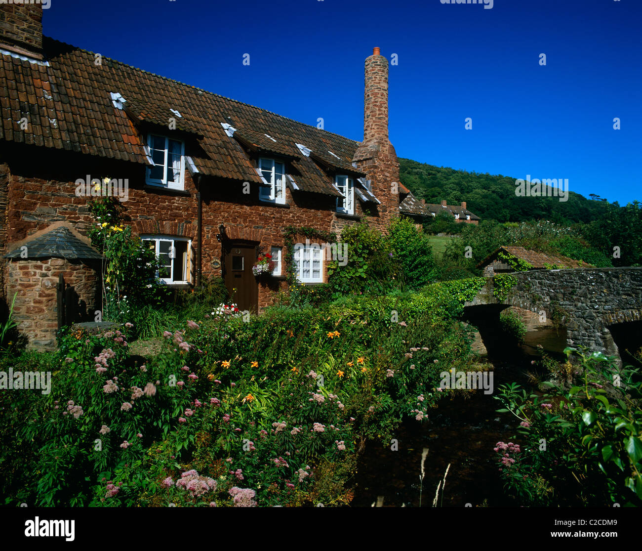 Exmoor National Park Somerset England Stock Photo Alamy
