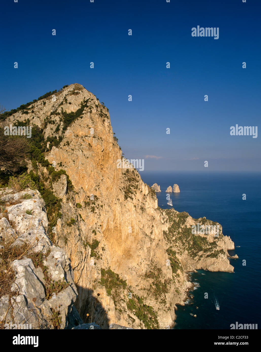 Capri Campania Italy Stock Photo