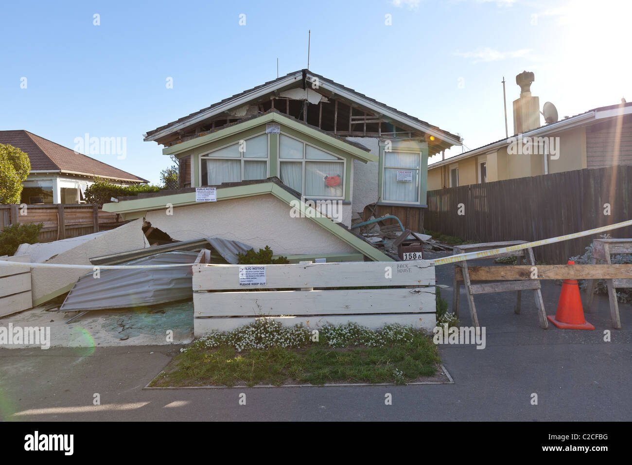 Christchurch earthquake damage hi-res stock photography and images - Alamy
