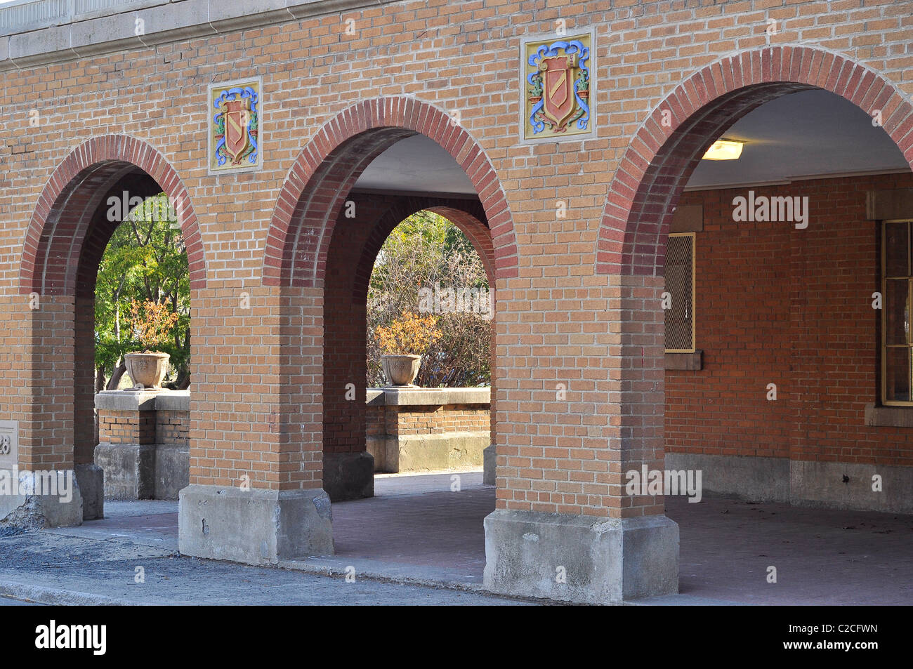 Details of Washington Park Playhouse, Albany Stock Photo Alamy