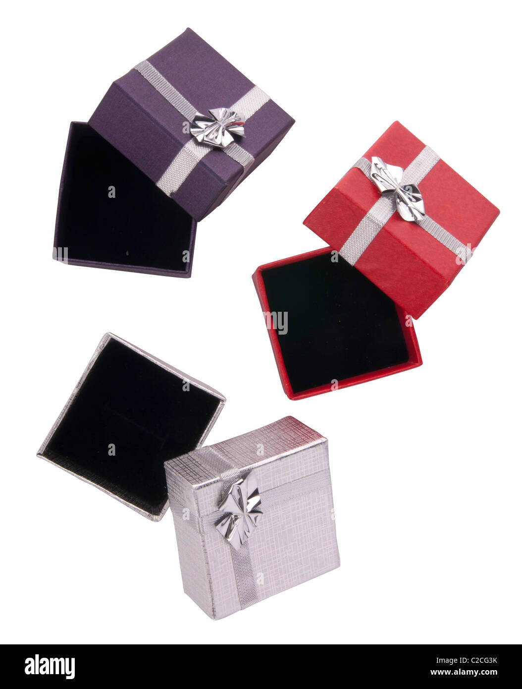 Present selection gift box Cut Out Stock Images Pictures Alamy
