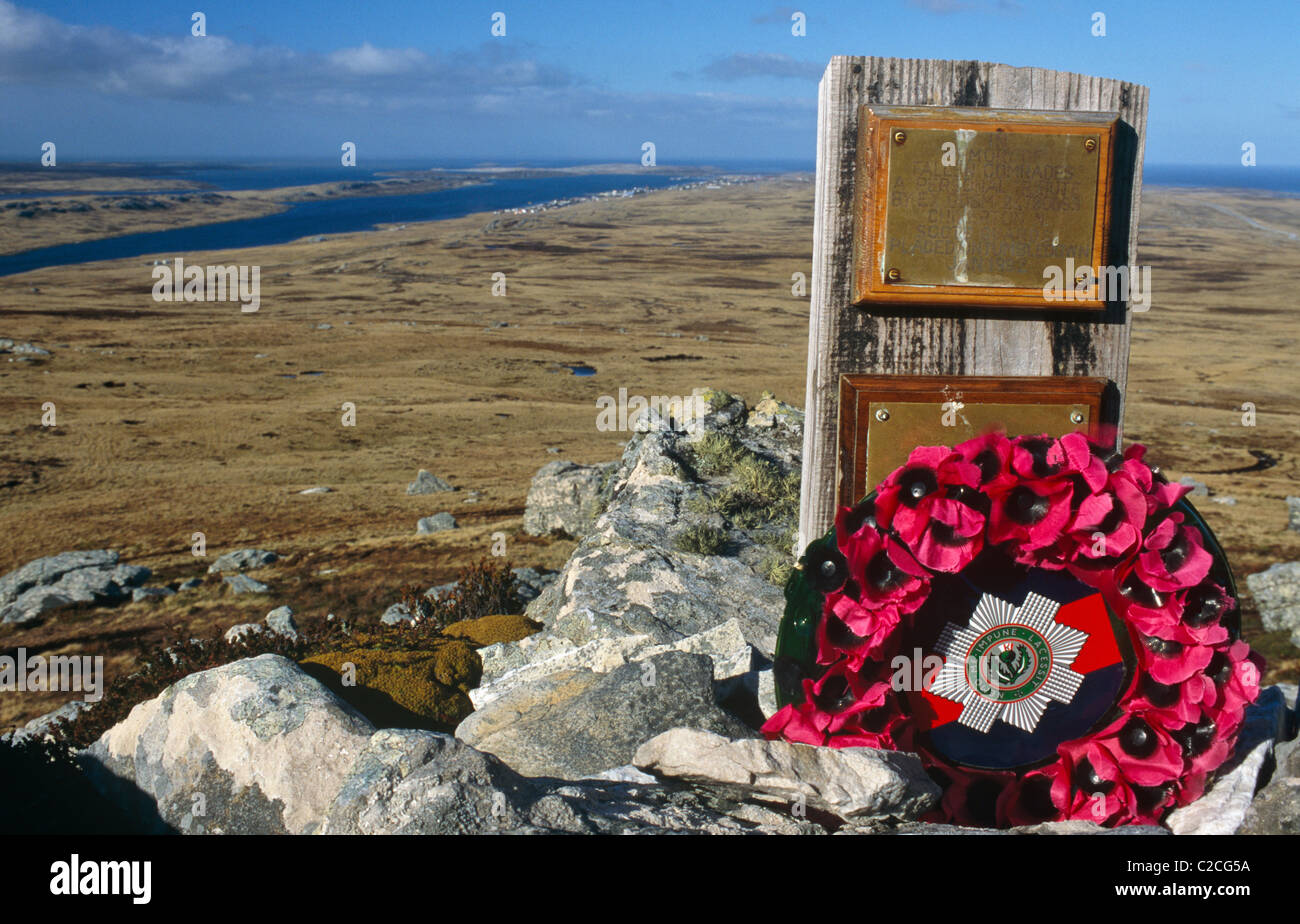Tumbledown East Falkland Falkland  Islands Stock Photo