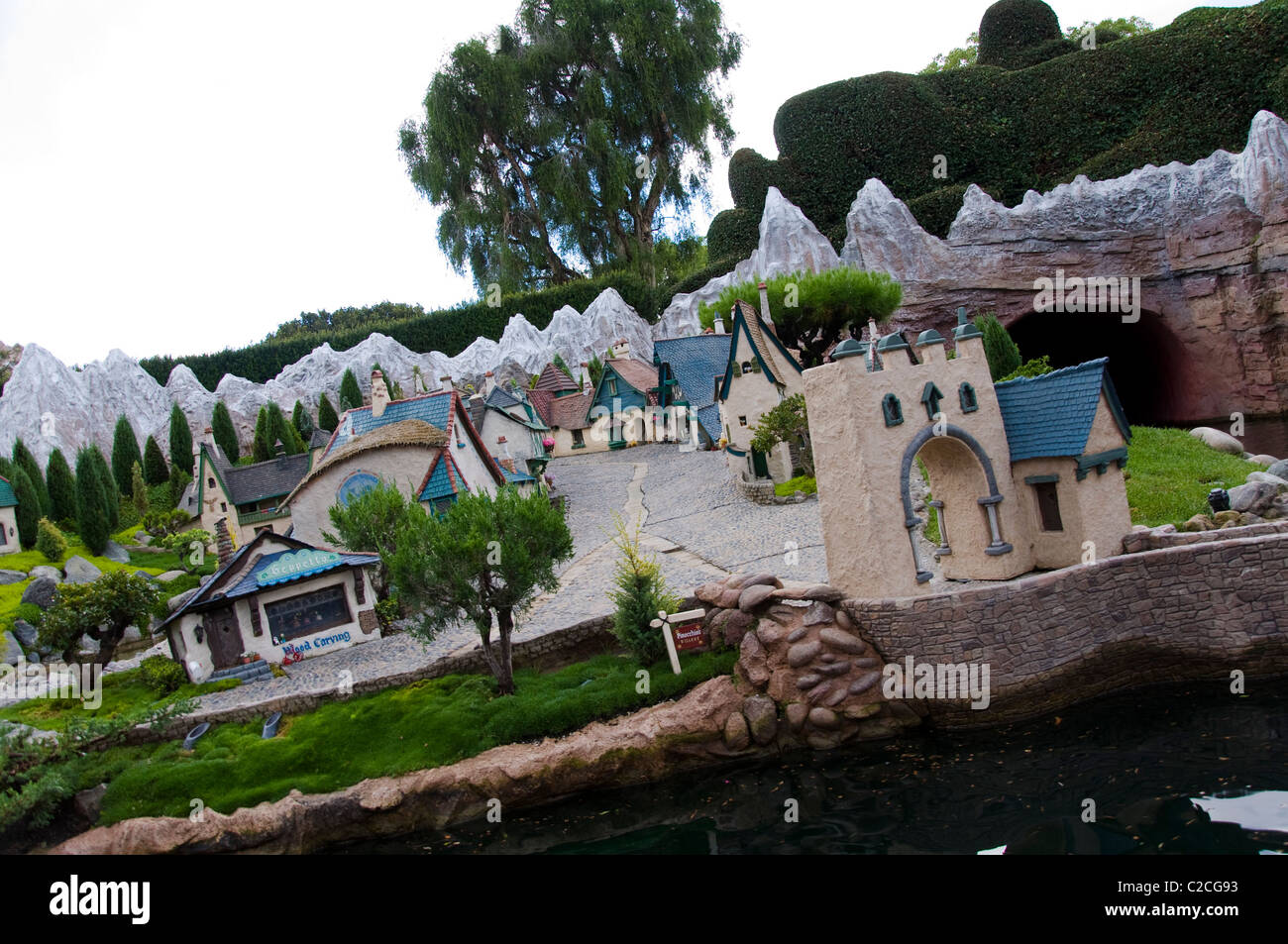 Disneyland Amusement Park in California USA Stock Photo - Alamy