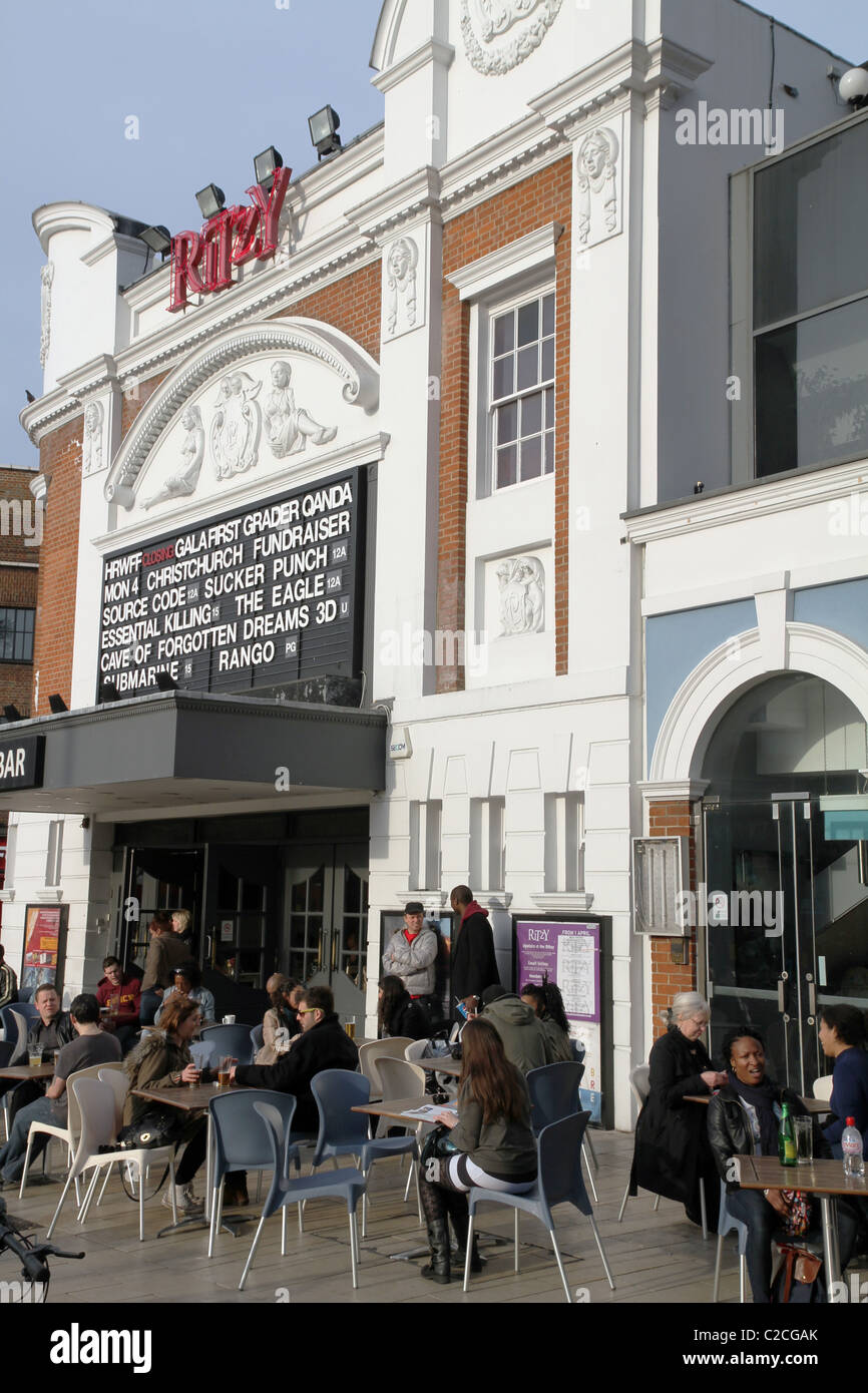UK. THE ART DECO RITZY CINEMA IN BRIXTON, LONDON Stock Photo