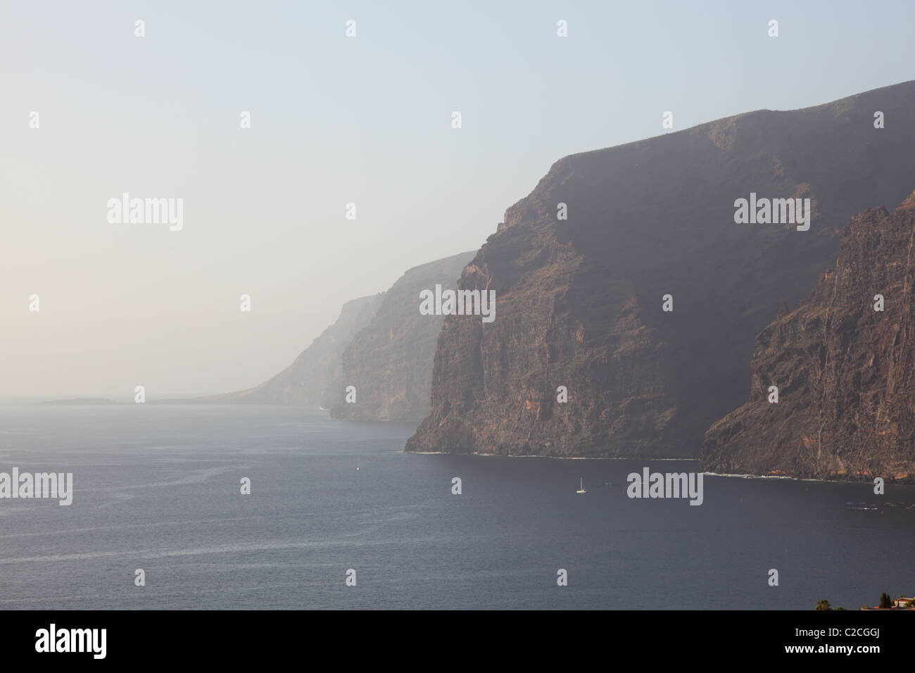 Cliffs of Los Gigantes, Canary Island Tenerife, Spain Stock Photo