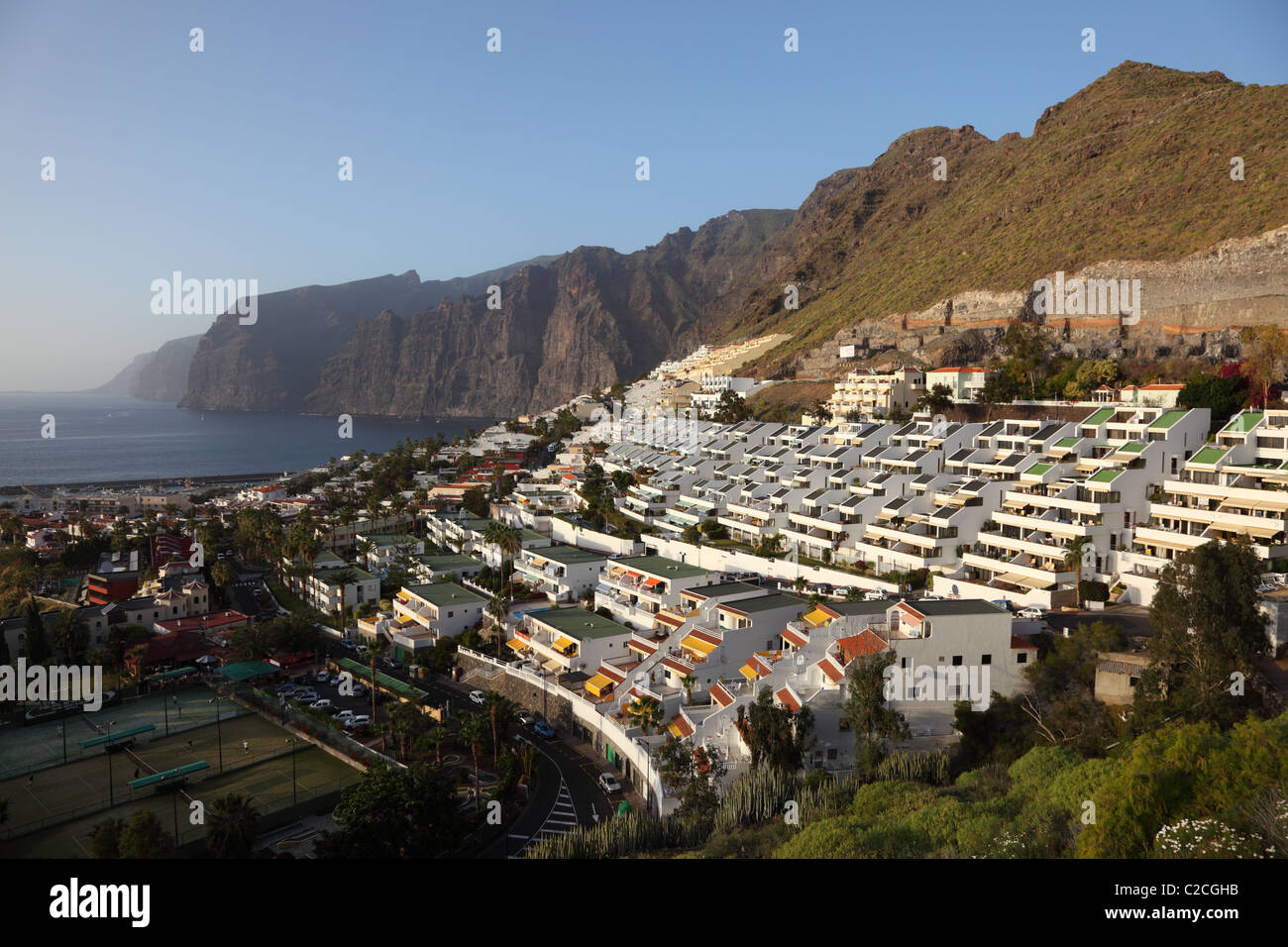 View over Los Gigantes, Canary Island Tenerife, Spain Stock Photo