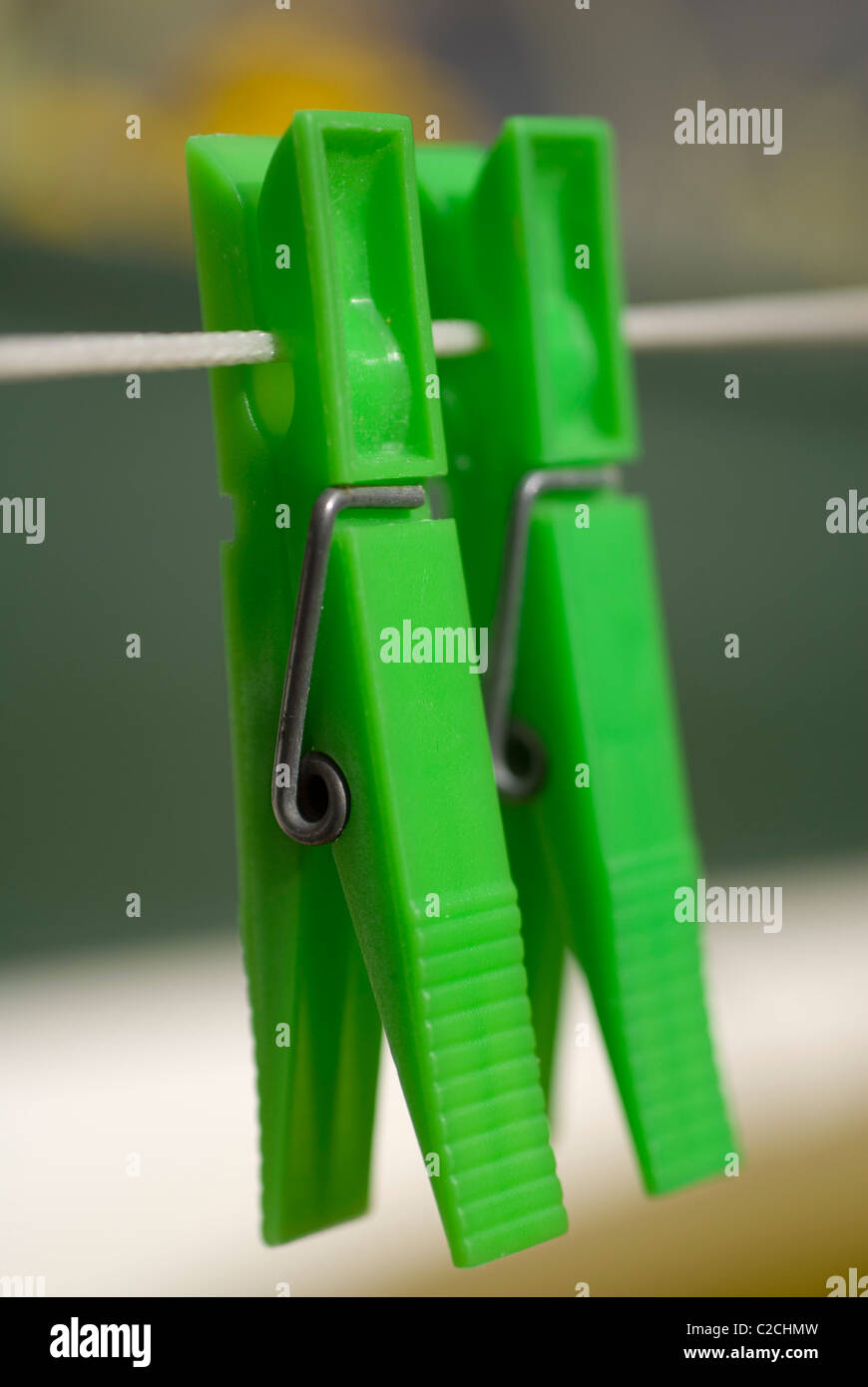Clothes pegs Stock Photo Alamy