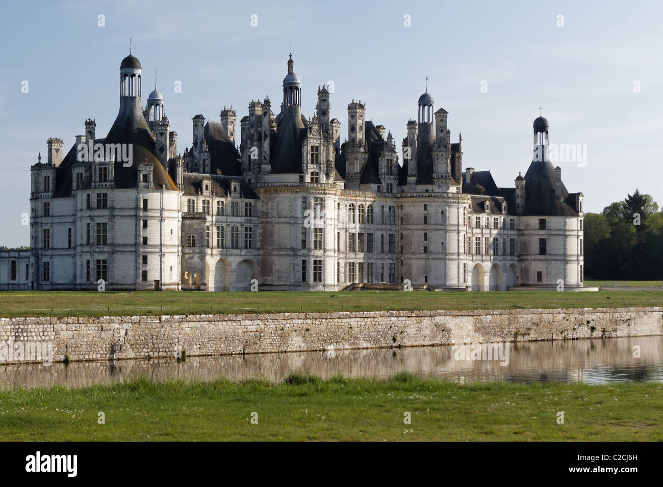 Royal Château de Chambord, France Stock Photo
