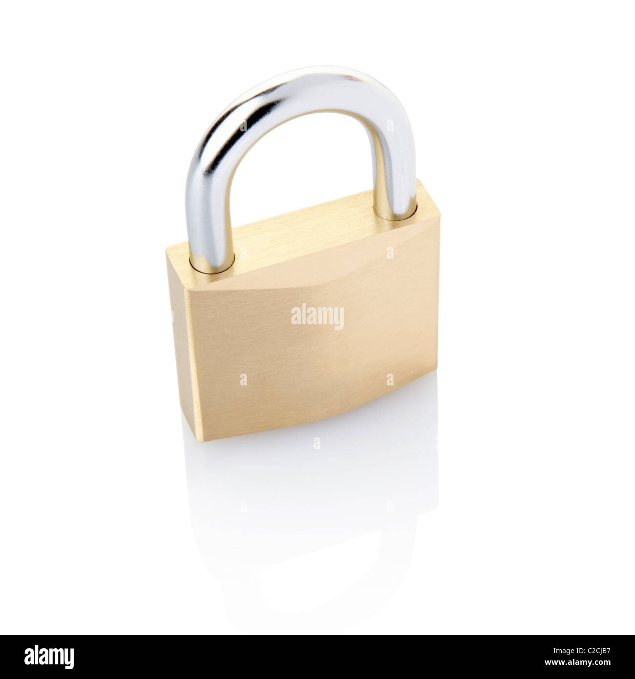 Padlock isolated on white, clipping path included Stock Photo - Alamy