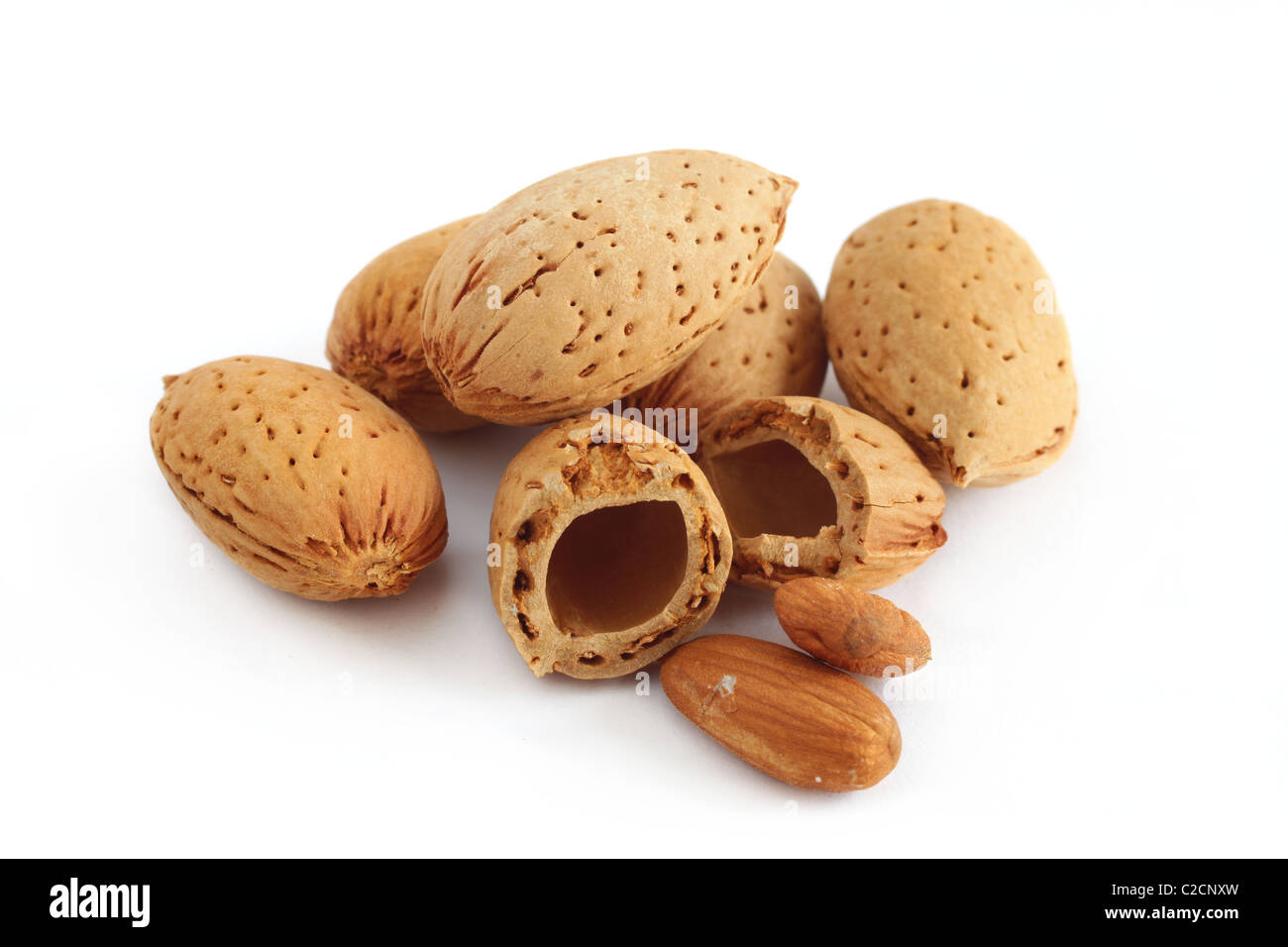 Almonds In The Shell Stock Photo Alamy   Almonds In The Shell C2CNXW 