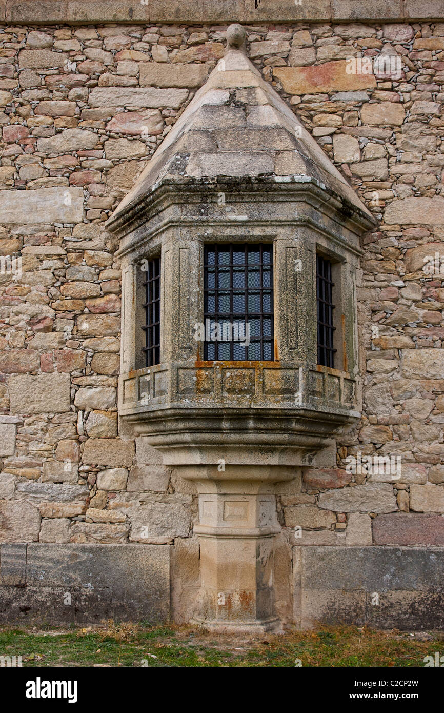 Ermita del Castillo de Fariza Stock Photo