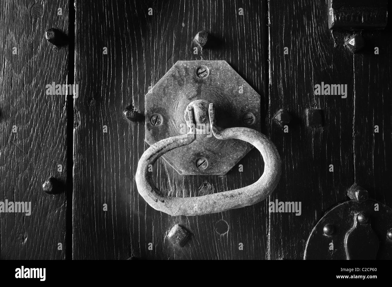 Old Handle - John Gollop Stock Photo