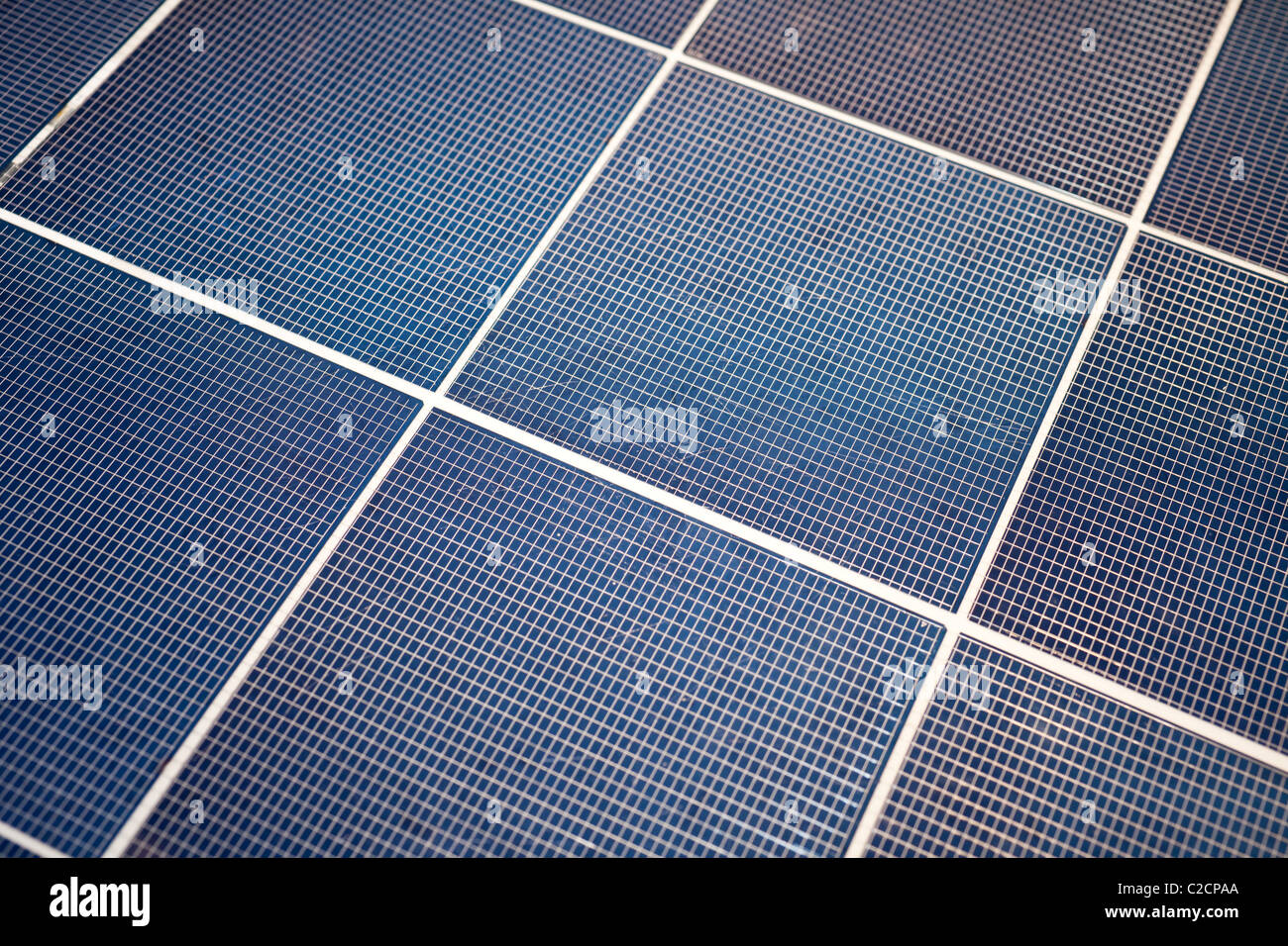 solar-cell panel for background Stock Photo