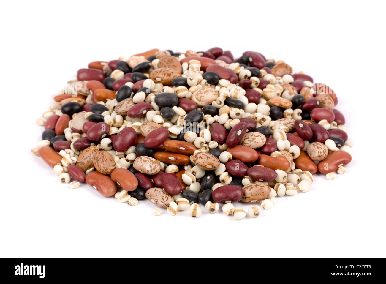 Mixed dried beans close up for background Stock Photo Alamy