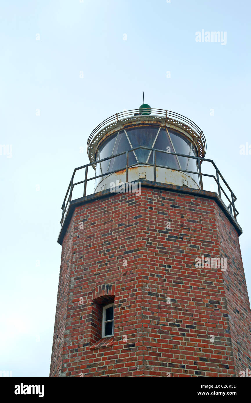 Lighthouse on Sylt, Germany; Leuchtturm auf Sylt Stock Photo