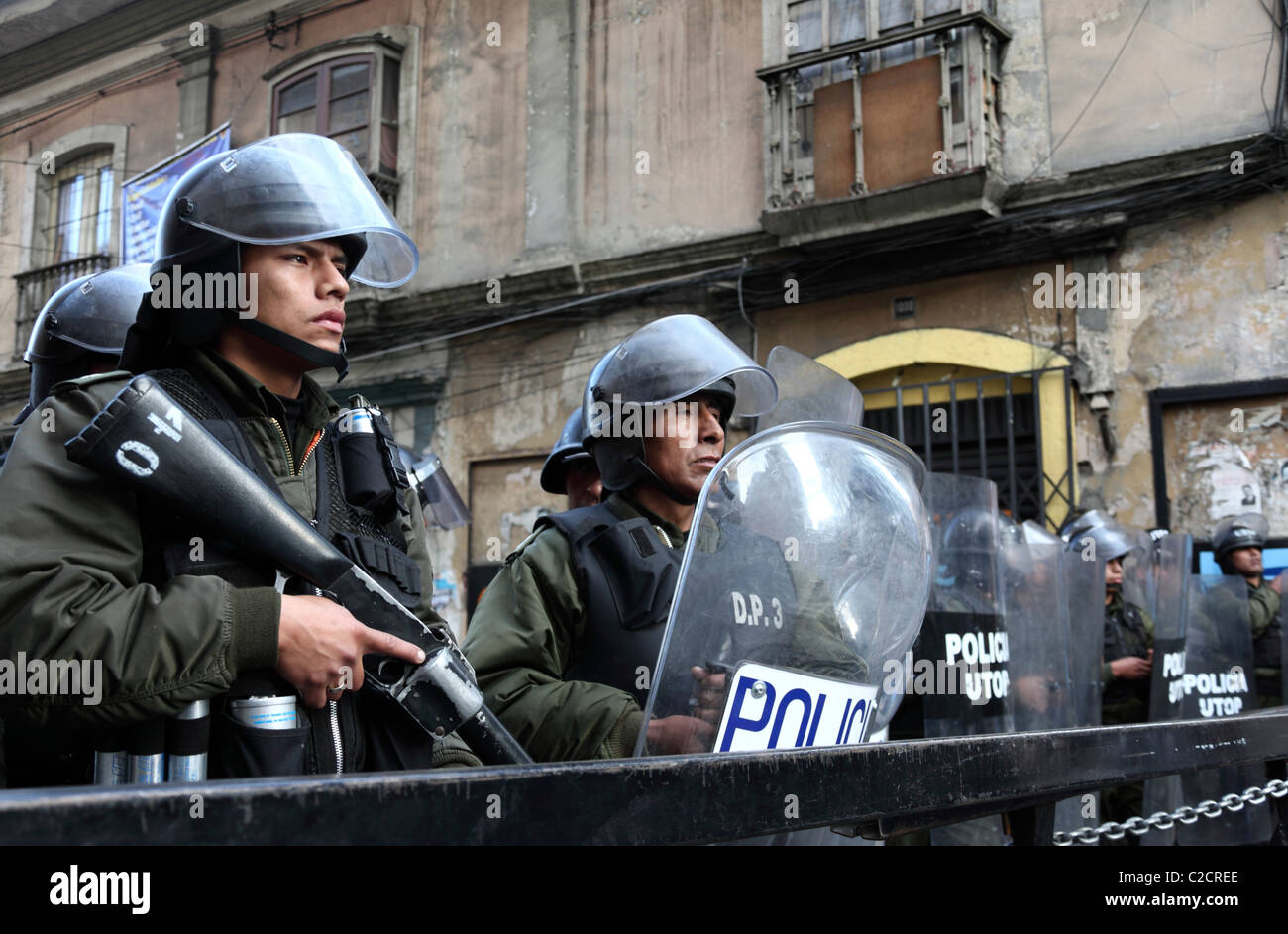 Policia bolivia hi-res stock photography and images - Alamy