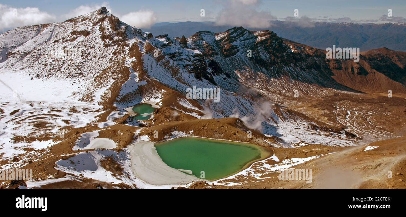Mt. Ngauruhoe. Tongariro National Park, North Island. New Zealand Stock Photo