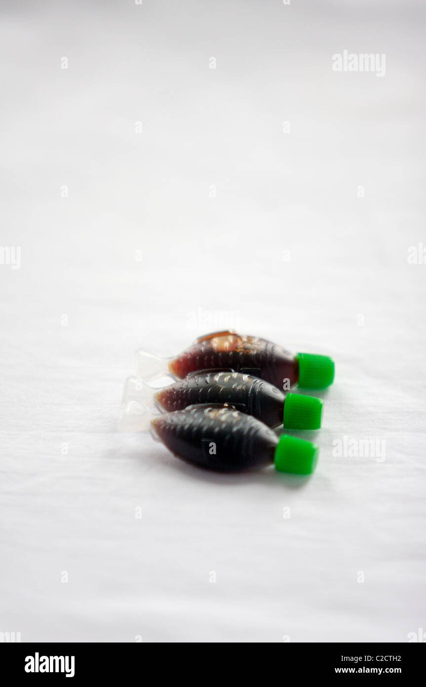 Fish shaped soy sauce bottle Stock Photo Alamy